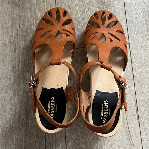 Swedish Hasbeens Lacy Sandal - Picture 4 of 4